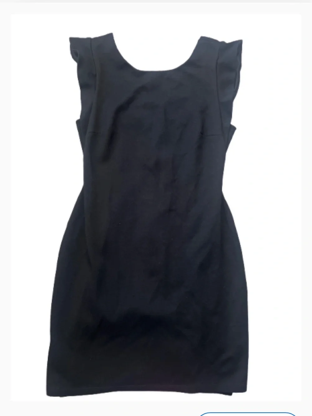 Bailey 44 Chic Black Ruffle-Sleeve Mini‎ Dress